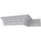 Ekena Millwork 3 1/8"H x 2 7/8"P x 4 1/4"F x 94 1/2"L Kendall Crown Moulding MLD03X03X04KD - alternate 4